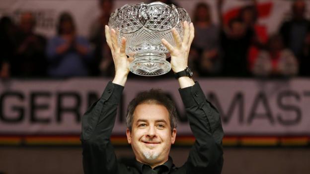 German Masters: Anthony Hamilton beats Ali Carter to win first title