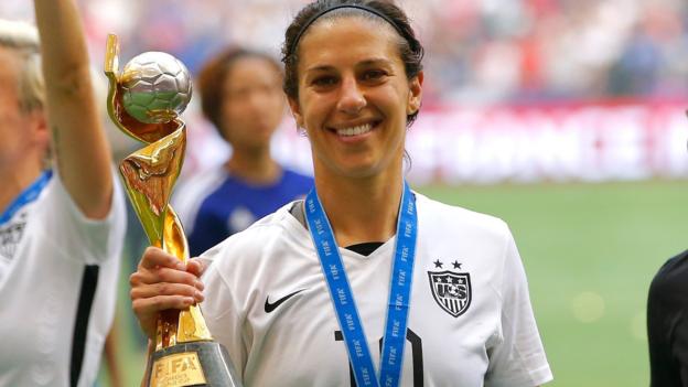 Carli Lloyd: Manchester City Women sign Fifa World Player on short-term deal