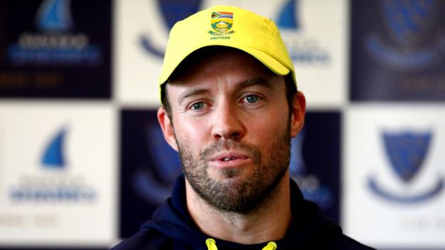 England v South Africa: AB de Villiers says hosts have 'earned respect'