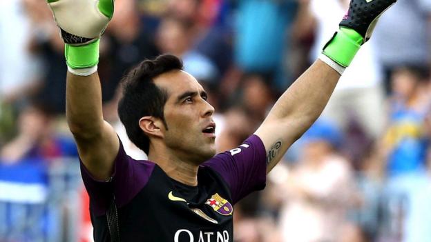 Claudio Bravo: Manchester City and Barcelona in 'agreement' over goalkeeper