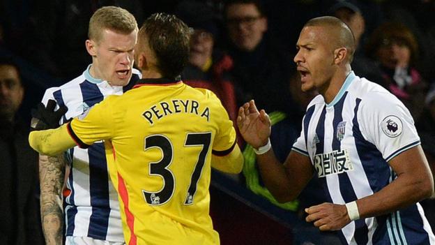 Watford & West Brom fined £45,000 each for failing to control players