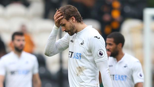 Fernando Llorente: Paul Clement backs Swansea City striker after criticism