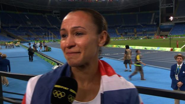 Rio 2016 Olympics: Tearful Jessica Ennis-Hill hints at retirement
