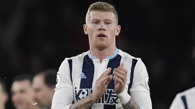 James McClean: West Bromwich Albion midfielder signs new deal until 2019