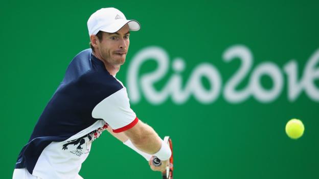Rio Olympics 2016: Andy Murray beats Steve Johnson to reach semi-final - BBC Sport