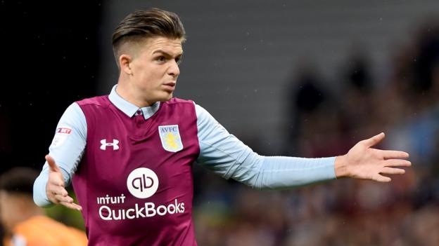 Jack Grealish: Aston Villa winger given three-match ban for stamping offence