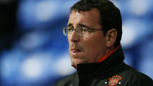 EFL Trophy: Blackpool boss Gary Bowyer unconcerned about potential fine