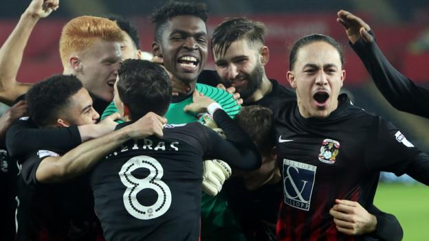 EFL Trophy semi-final draw: Coventry City to host Wycombe Wanderers