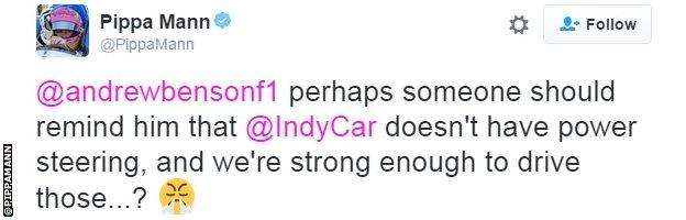 Pippa Mann Twitter