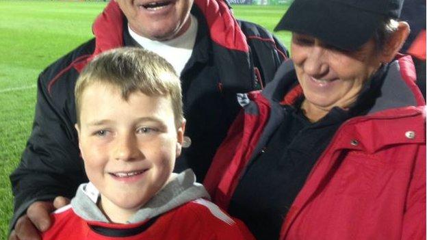 Young Sale Sharks fan gets VIP invite to Toulon