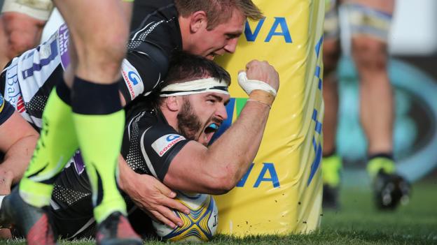 Premiership: Exeter Chiefs 30-25 Sale Sharks