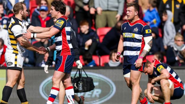 Premiership: Bristol Rugby 21-36 Wasps - Bristol relegated to Championship
