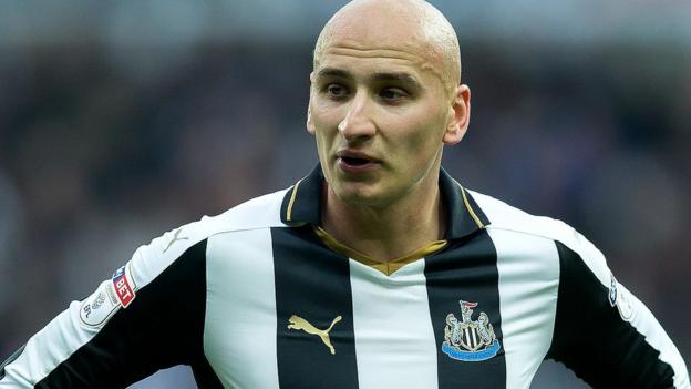 Jonjo Shelvey: Newcastle midfielder will not appeal against racial abuse ban