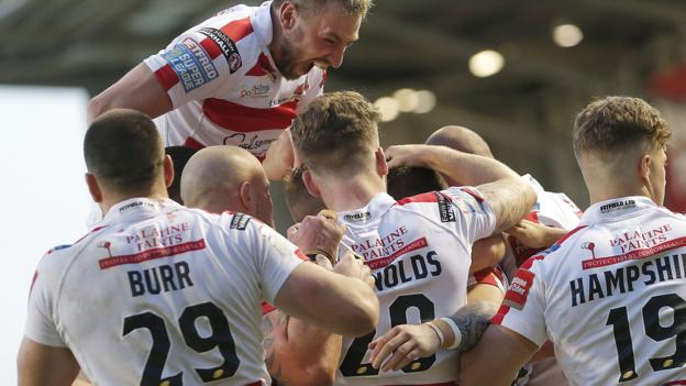Super League: Leigh Centurions 50-34 Wigan Warriors