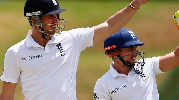 Compton and Taylor rescue England