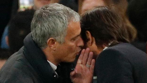 Antonio Conte: Chelsea boss says he "did not mock Manchester United"