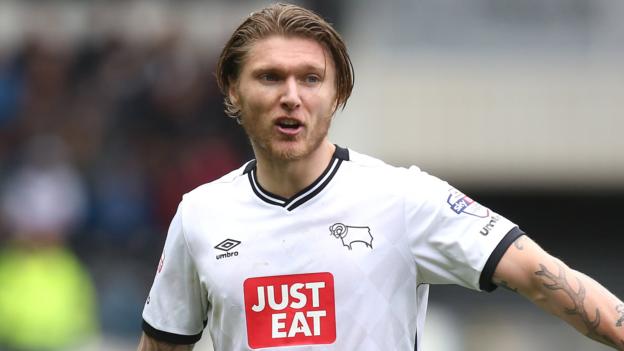Jeff Hendrick: Derby County reject Burnley bid for midfielder
