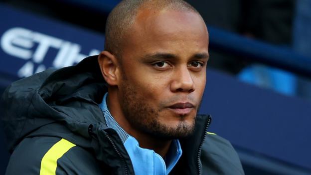 Vincent Kompany: Manchester City captain out for four to six weeks, says Pep Guardiola