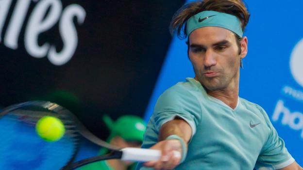 Roger Federer beats Dan Evans on return from injury in Hopman Cup