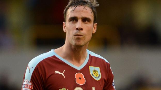 Burnley defender Duff retires at 38