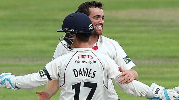 Lancashire v Middlesex: Stephen Parry takes 5-45 to inspire victory at Southport