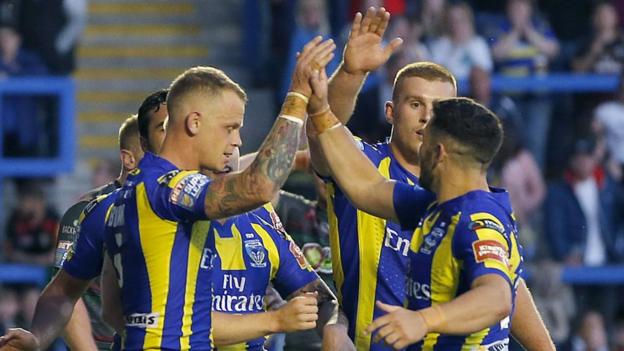 Super League: Warrington Wolves 22-6 Widnes Vikings