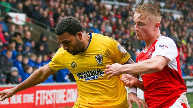 Fleetwood Town 0-0 AFC Wimbledon