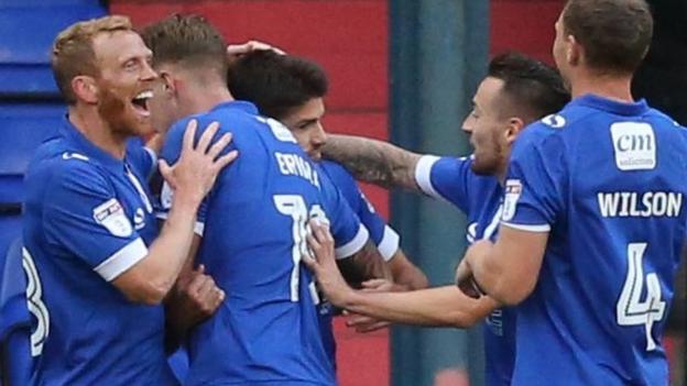 Oldham Athletic 2-1 Wigan Athletic