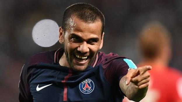 Alves stars as PSG beat Monaco in Tangiers Alves stars as PSG beat Monaco in Tangiers