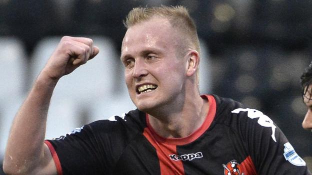 Europa League qualifier: Crusaders 3-1 FK Liepaja