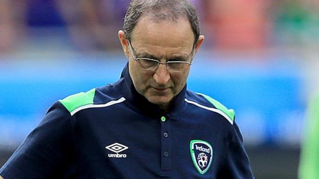 Republic of Ireland manager Martin O'Neill