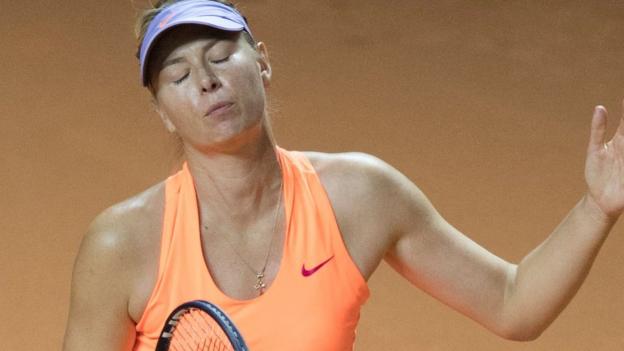 Stuttgart Open: Maria Sharapova beaten by Kristina Mladenovic