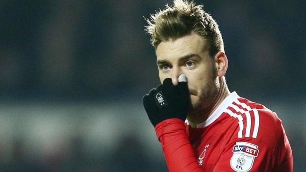Nicklas Bendtner: Nottingham Forest striker part of Gary Brazil's plans