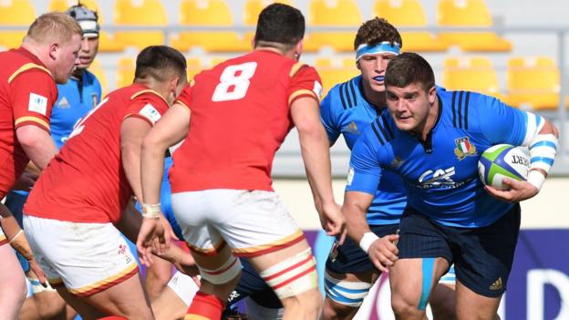 World Rugby Under-20 Championship: Wales 25-24 Italy - BBC Sport