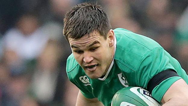 Six Nations 2017: Johnny Sexton and Peter O'Mahony out of Ireland's Scotland opener