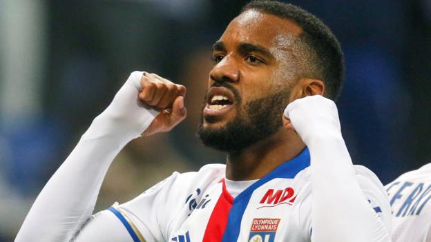 Alexandre Lacazette: Lyon reject Arsenal offer for France forward