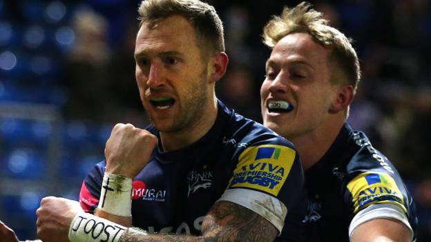 Premiership: Sale Sharks 26-24 Newcastle Falcons