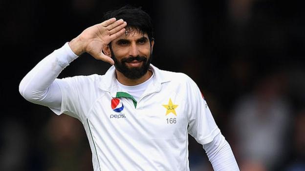 Misbah hits century before England fight back - highlights & report