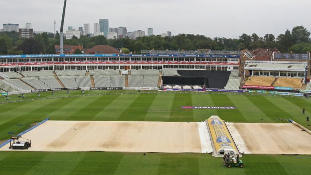 County Championship: Warwickshire-Nottinghamshire abandoned as a draw