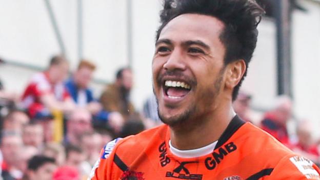 Denny Solomona: RFL concerned over Castleford winger's expected move to Sale Sharks
