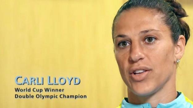 Carli Lloyd: Manchester City cup treble on striker's 'to do list'