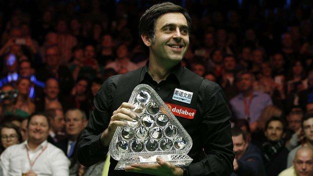 O'Sullivan wins sixth Masters title