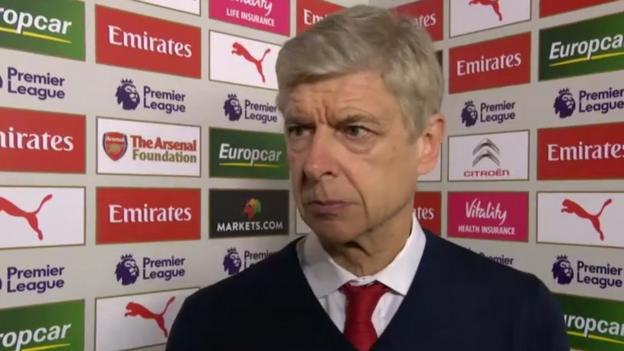 Arsenal 1-2 Watford: Arsene Wenger - Gunners 'mentally not ready'