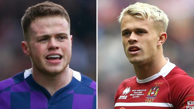 Joe Burgess and Lewis Tierney: Wigan Warriors wingers out for four to six weeks