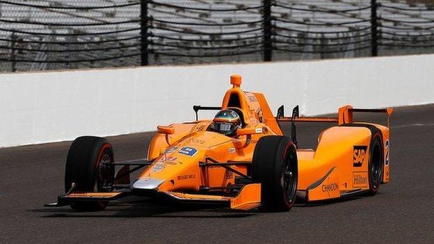 Fernando Alonso: McLaren driver enjoys 'fun' Indy 500 testing