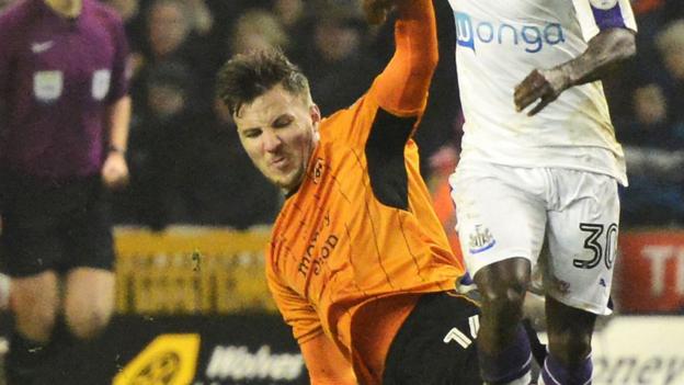 Lee Evans: Wolves midfielder signs new three-and a-half year deal until 2020