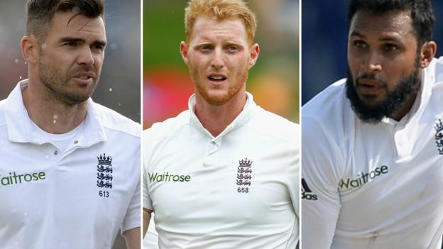 England v Pakistan: James Anderson, Ben Stokes, Adil Rashid are recalled