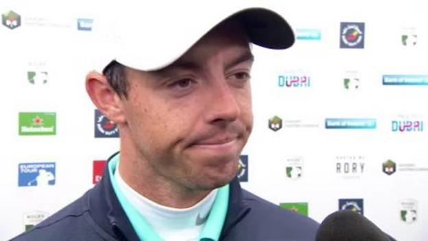 Rory McIlroy downcast after missing cut at Portstewart Irish Open
