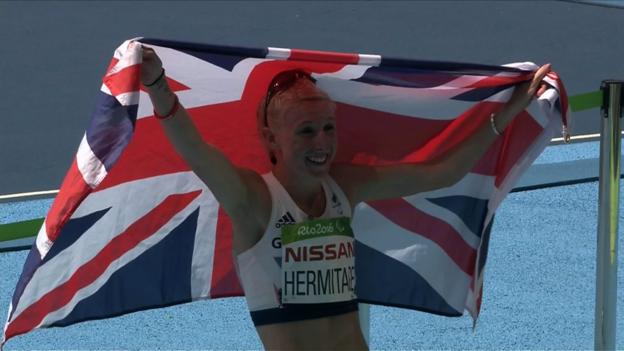 Rio Paralympics 2016: Georgina Hermitage smashes T37 400m record en route to gold