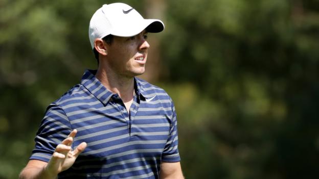 World Golf Championships: Rory McIlroy leads by two shots at halfway stage